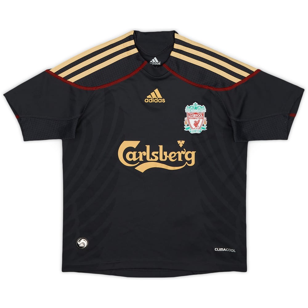 2009-10 Liverpool Away Shirt - 9/10 - (7-8 Years)