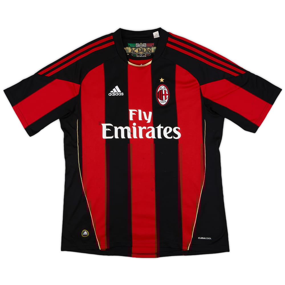 2010-11 AC Milan Home Shirt - 5/10 - (L)