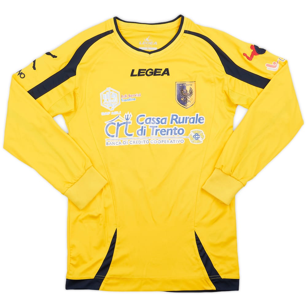 2014-15 AC Trento Home L/S Shirt #4 - 8/10 - (S)