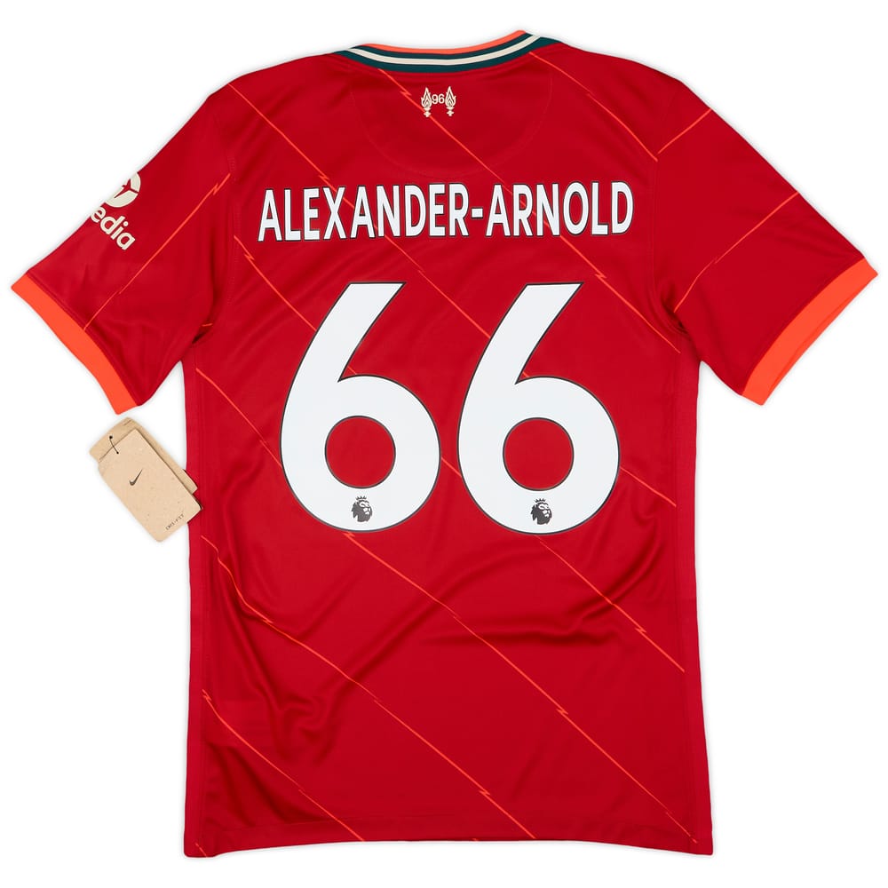 2021-22 Liverpool Home Shirt Alexander-Arnold #66 (S)