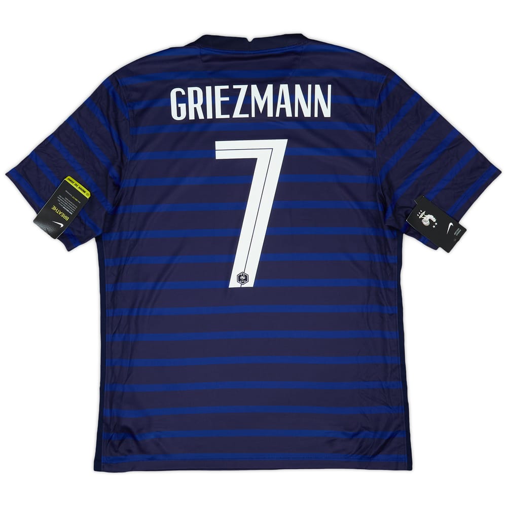 2020-21 France Home Shirt Griezmann #7 (L)