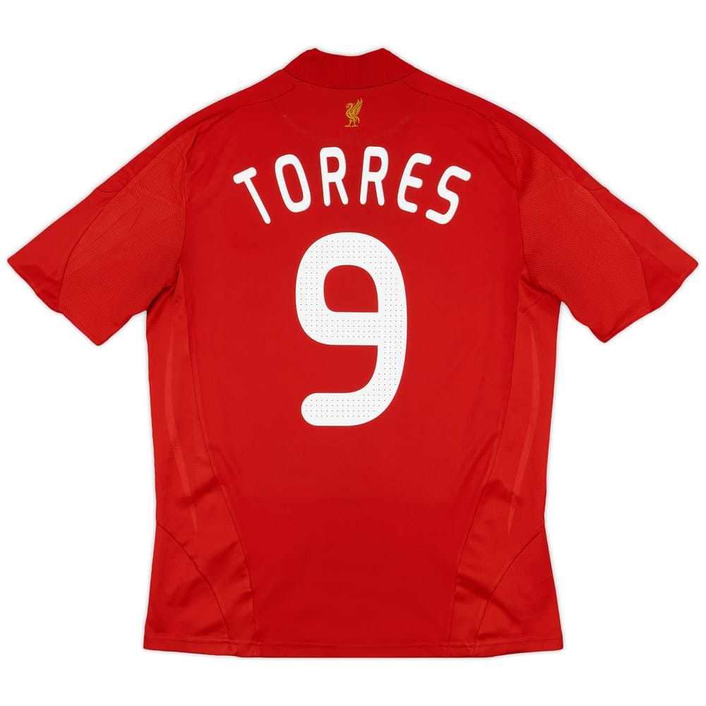 2008-10 Liverpool Home Shirt Torres #9 - 7/10 - (M)