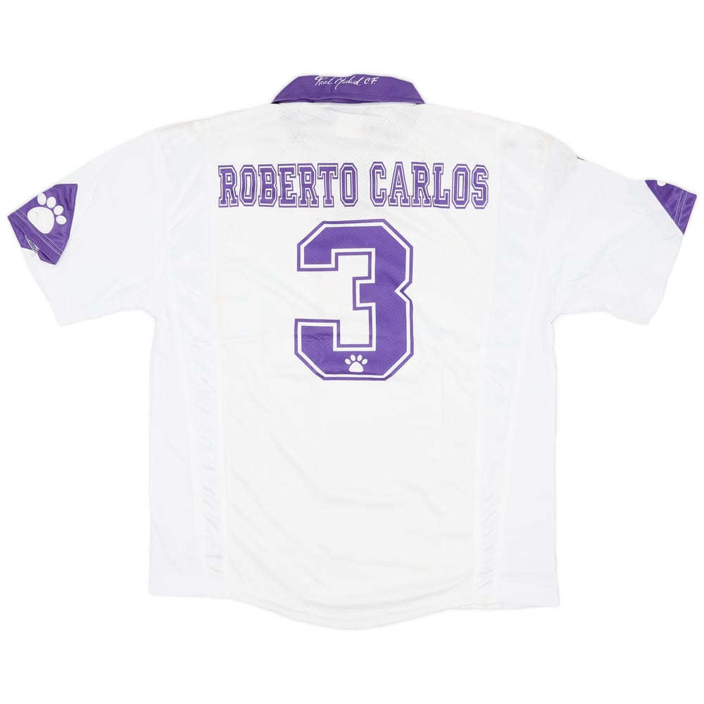 1997-98 Real Madrid Home Shirt Roberto Carlos #3 (L)