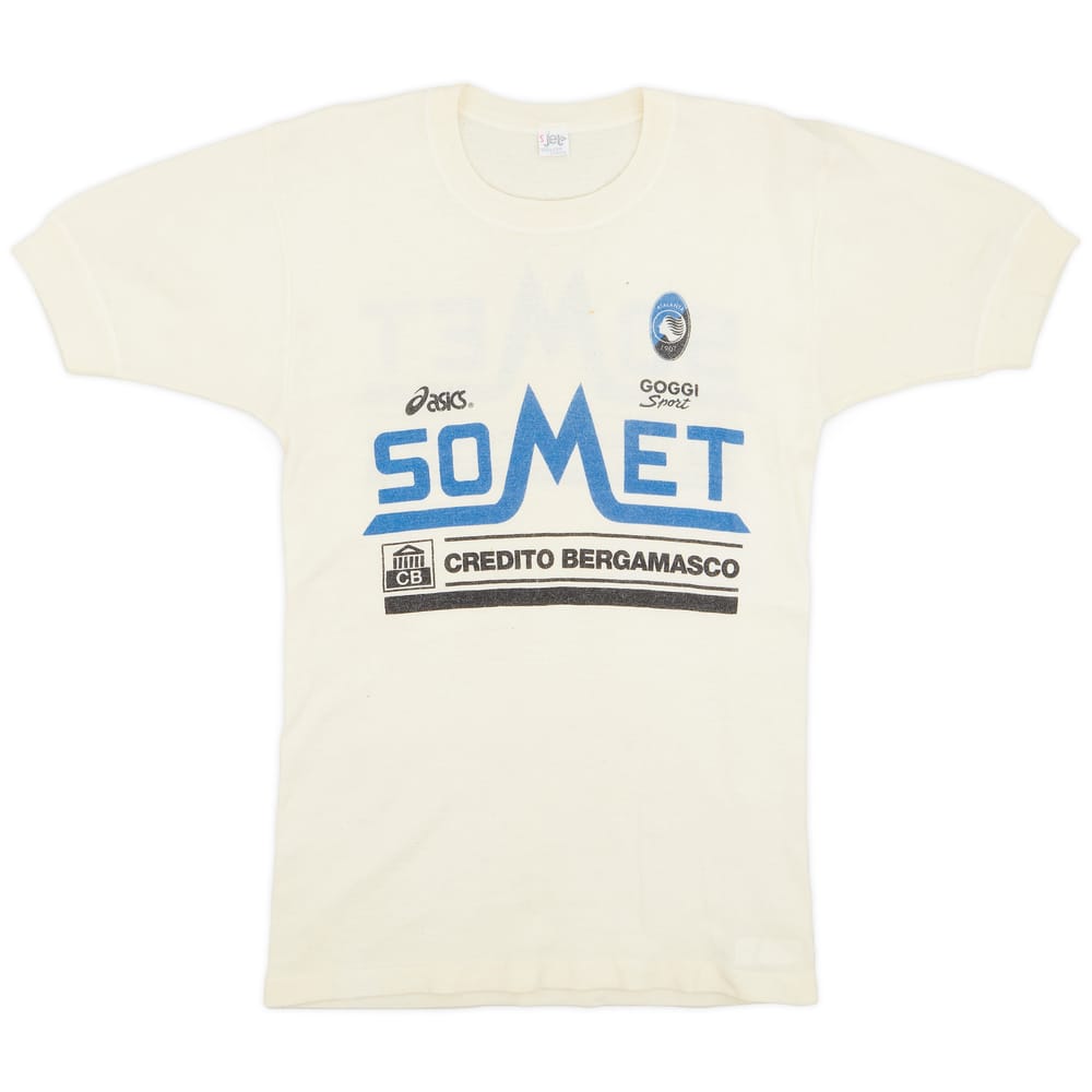 1995-96 Atalanta Asics Cotton Tee - 8/10 - (L)