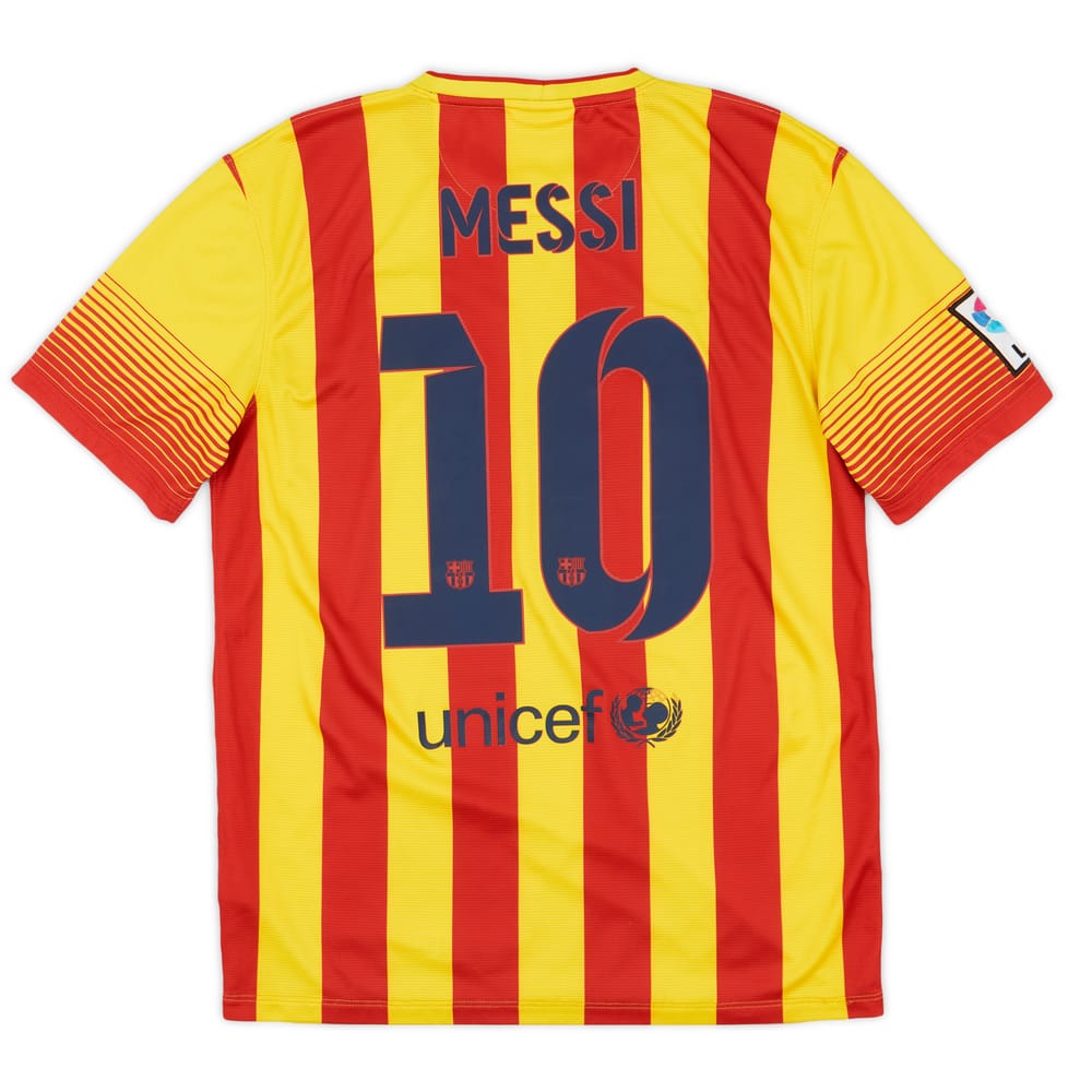 2013-15 Barcelona Away Shirt Messi #10 - 8/10 - (M)