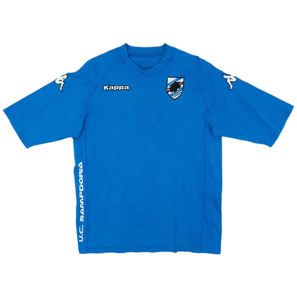 2008-09 Sampdoria Kappa Tee - 6/10 - (XXL)
