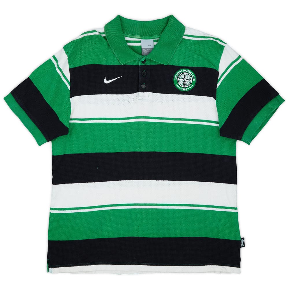 2009-10 Celtic Nike Polo Shirt - 8/10 - (L)
