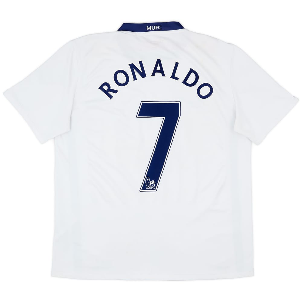 2008-10 Manchester United Away Shirt Ronaldo #7 - 6/10 - (L)