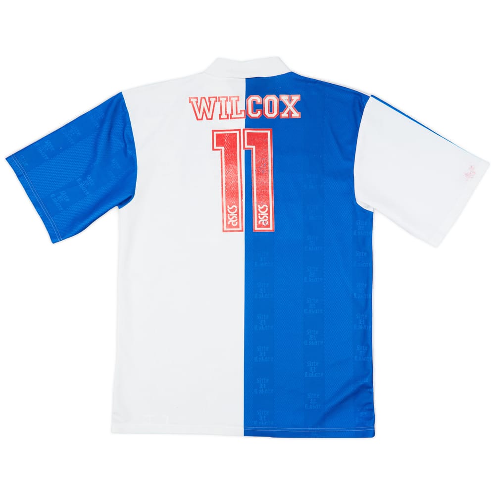 1996-98 Blackburn Home Shirt Wilcox #11 - 6/10 - (L)