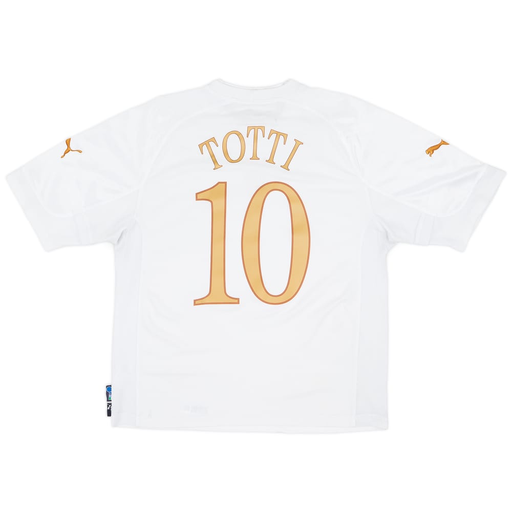 2004-06 Italy Away Shirt Totti #10 - 6/10 - (L)