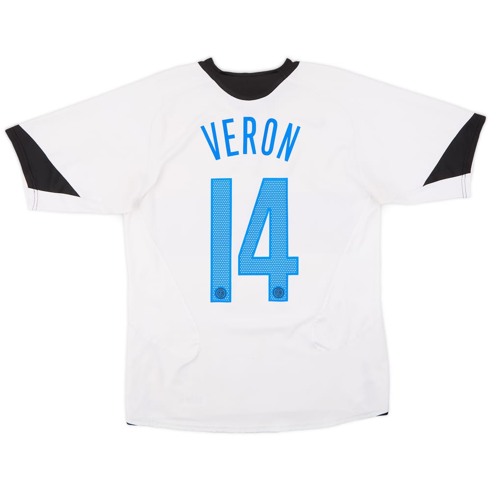2005-06 Inter Milan Away Shirt Veron #14 - 8/10 - (M)