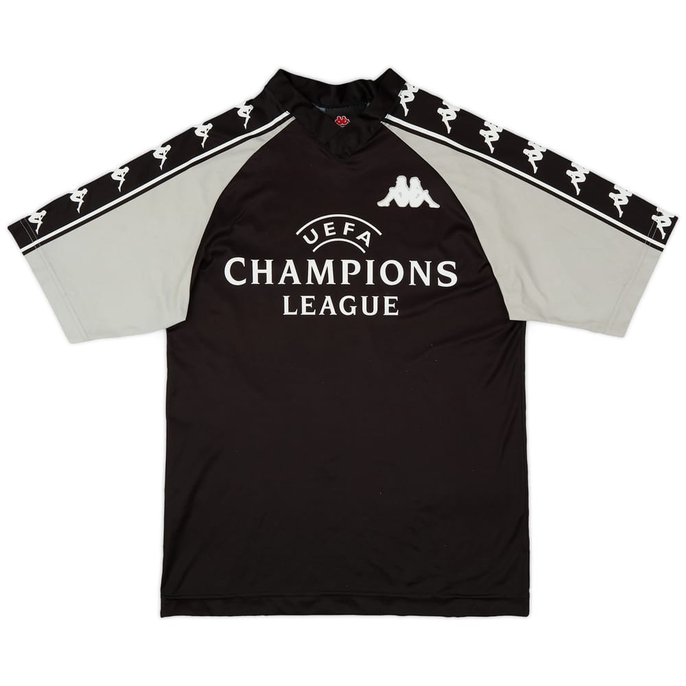 1995-96 Champions League Kappa Training Tee (Juventus) - 7/10 - (S)