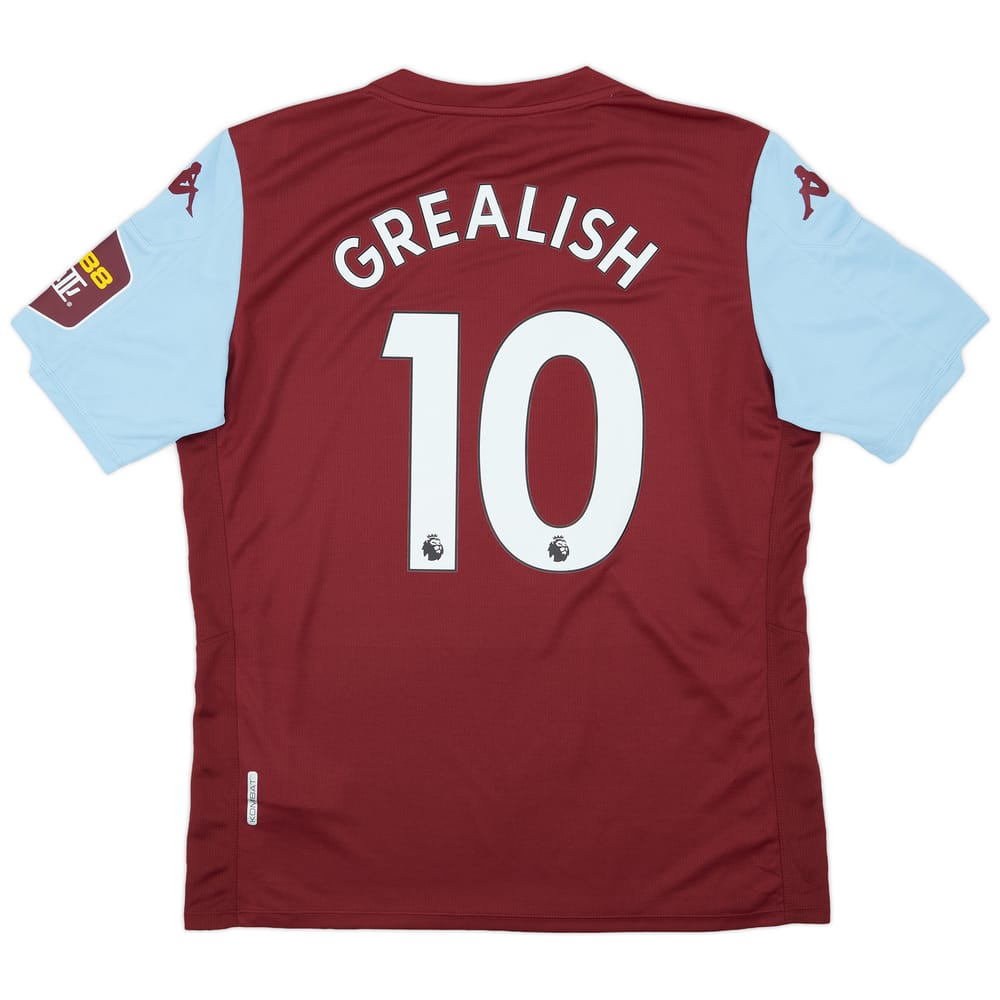 2019-20 Aston Villa Home Shirt Grealish #10 (XL)