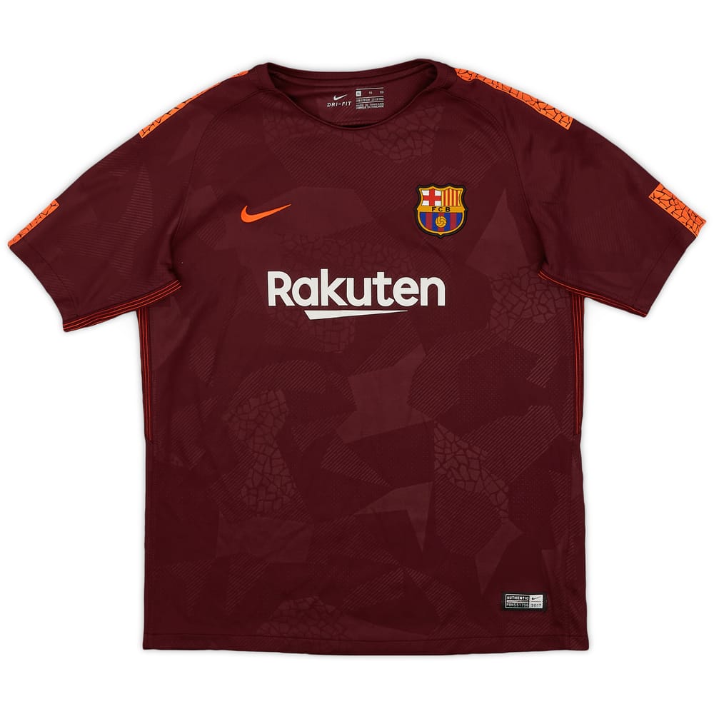 2017-18 Barcelona Third Shirt - 9/10 - (XL.Boys)