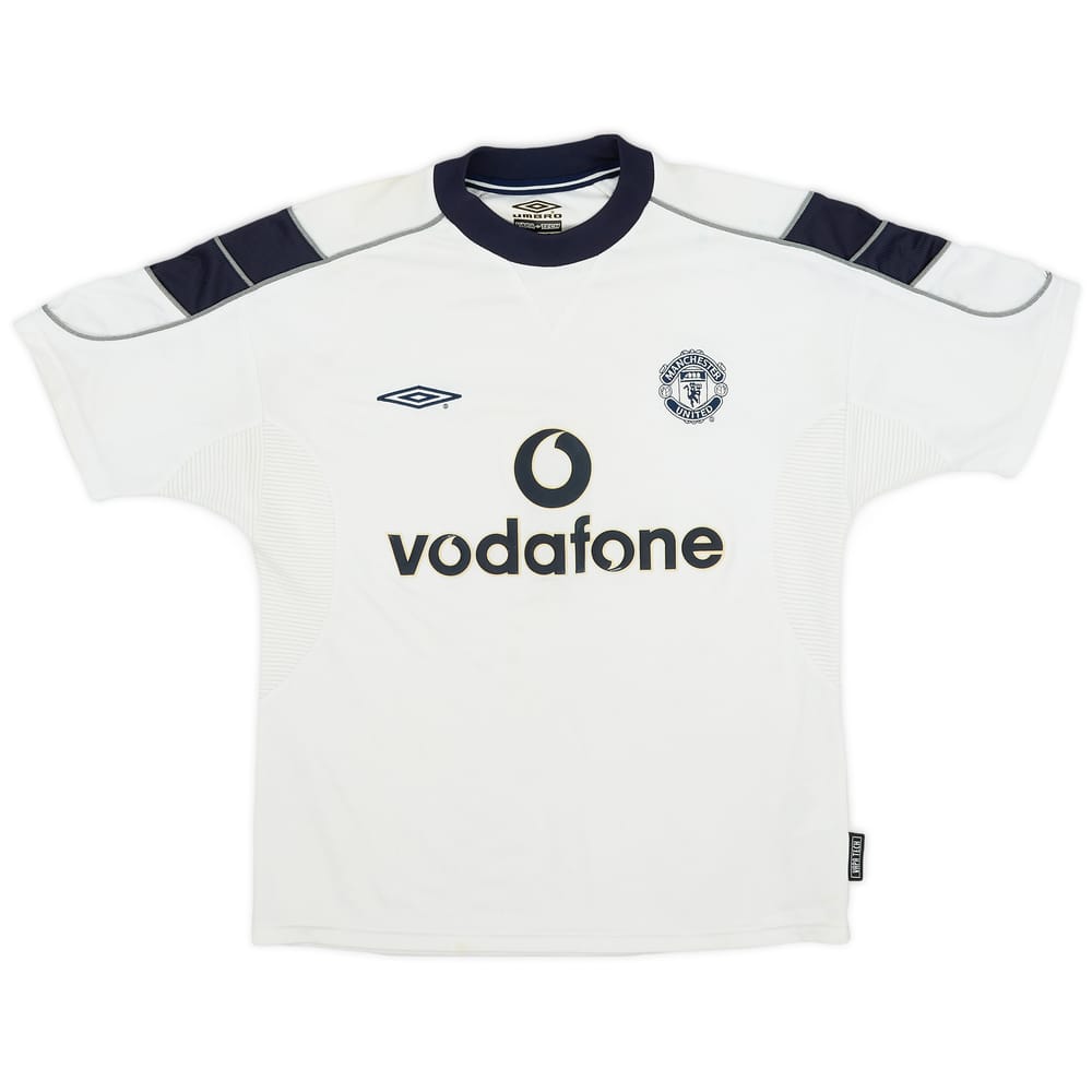 2000-01 Manchester United Away Shirt - 8/10 - (Y)