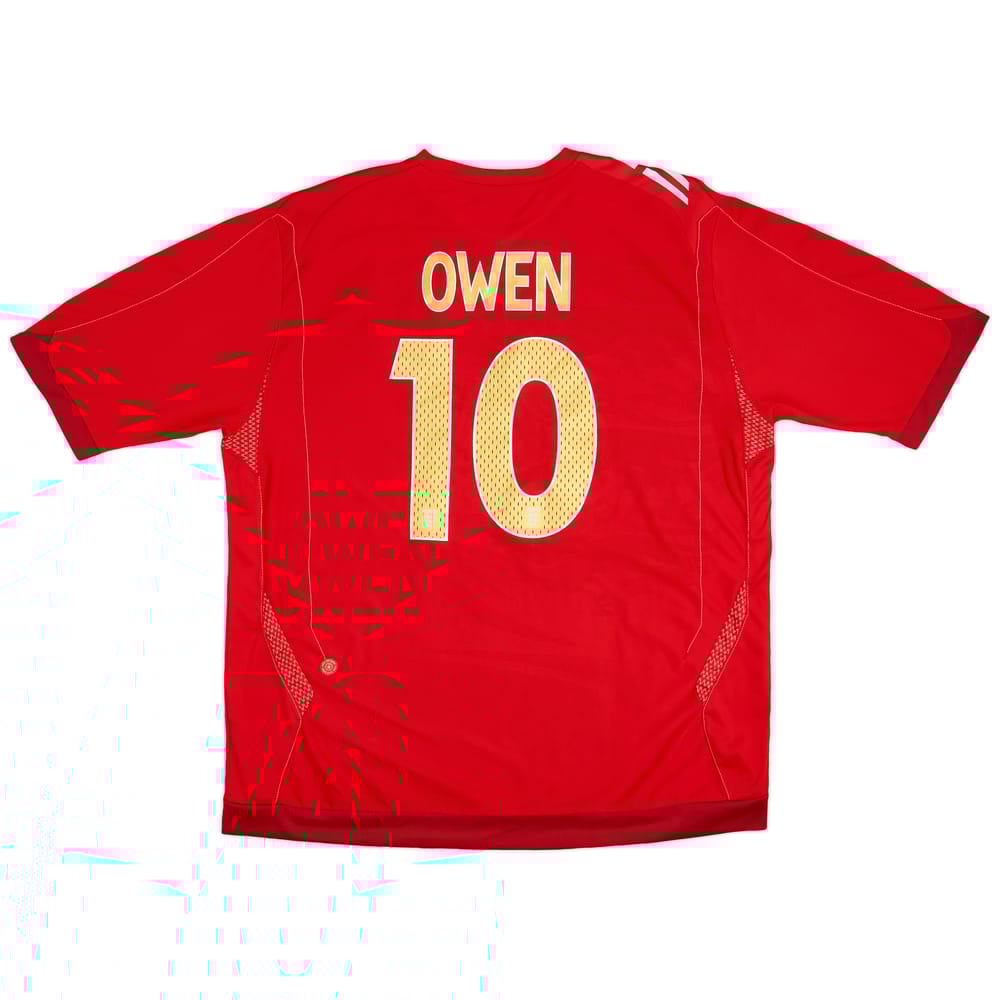 2006-08 England Away Shirt Owen #10 - 9/10 - (XXL)