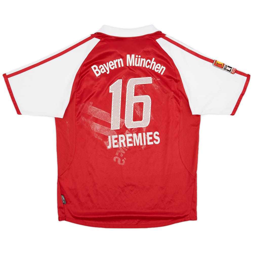 2003-04 Bayern Munich Home Shirt Jeremies #16 - 5/10 - (XL.Boys)