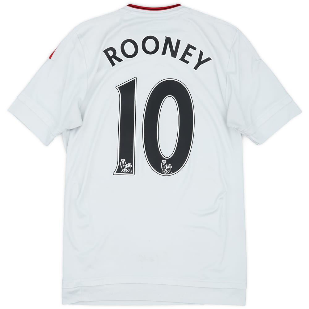2015-16 Manchester United Away Shirt Rooney #10 - 4/10 - (XS)