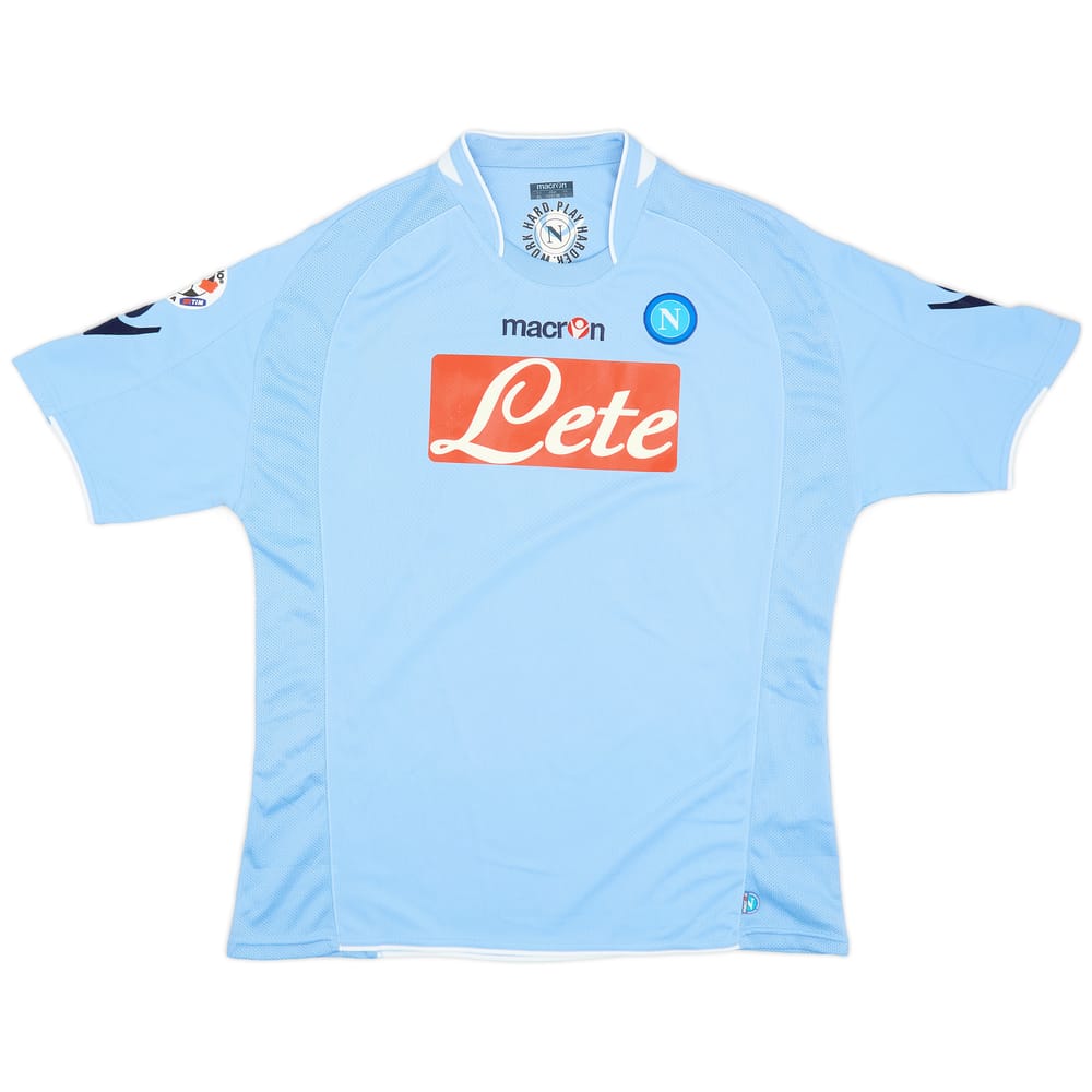 2009-10 Napoli Home Shirt - 8/10 - (XL)