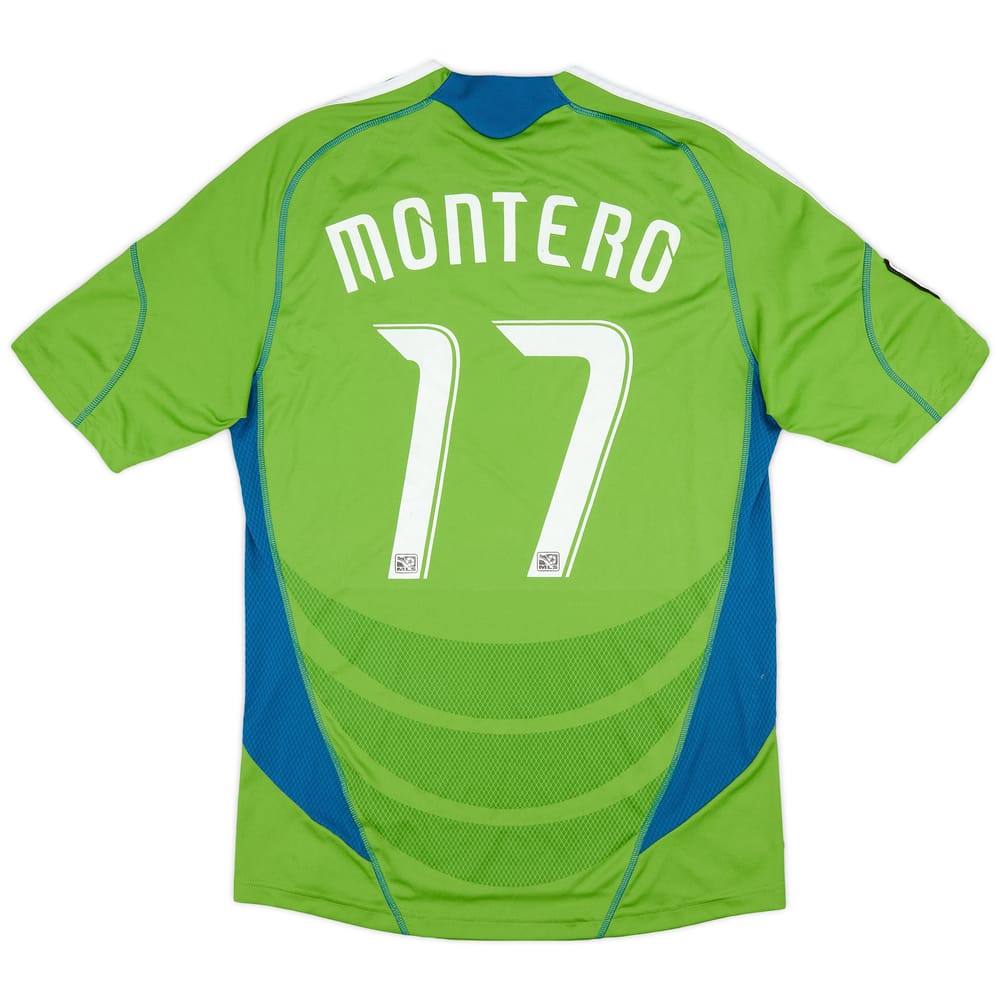 2009-10 Seattle Sounders Home Shirt Montero #17 - 7/10 - (M)