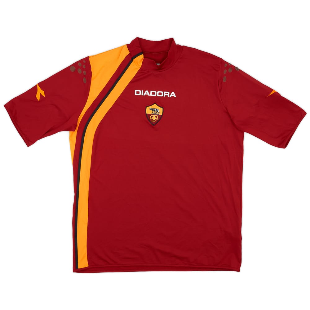 2005-06 Roma Home Shirt - 6/10 - (XL)