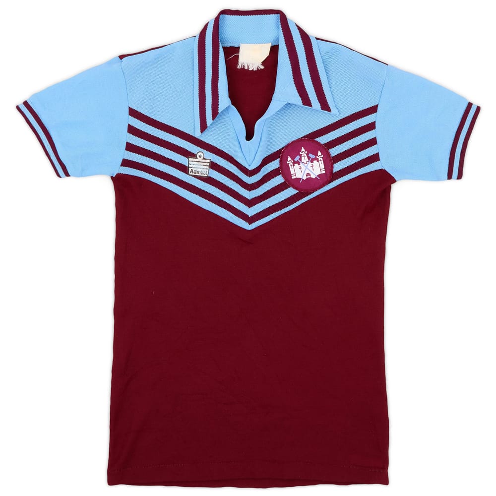 1976-80 West Ham Home Shirt - 7/10 - (L.Boys)