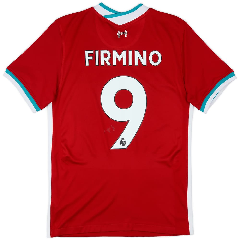 2020-21 Liverpool Home Shirt Firmino #9 - 7/10 - (S)