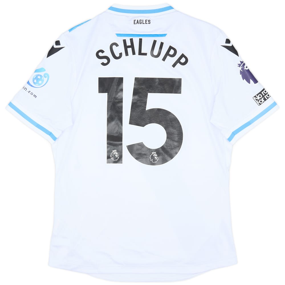 2023-24 Crystal Palace Match Issue Away Shirt Schlupp #15