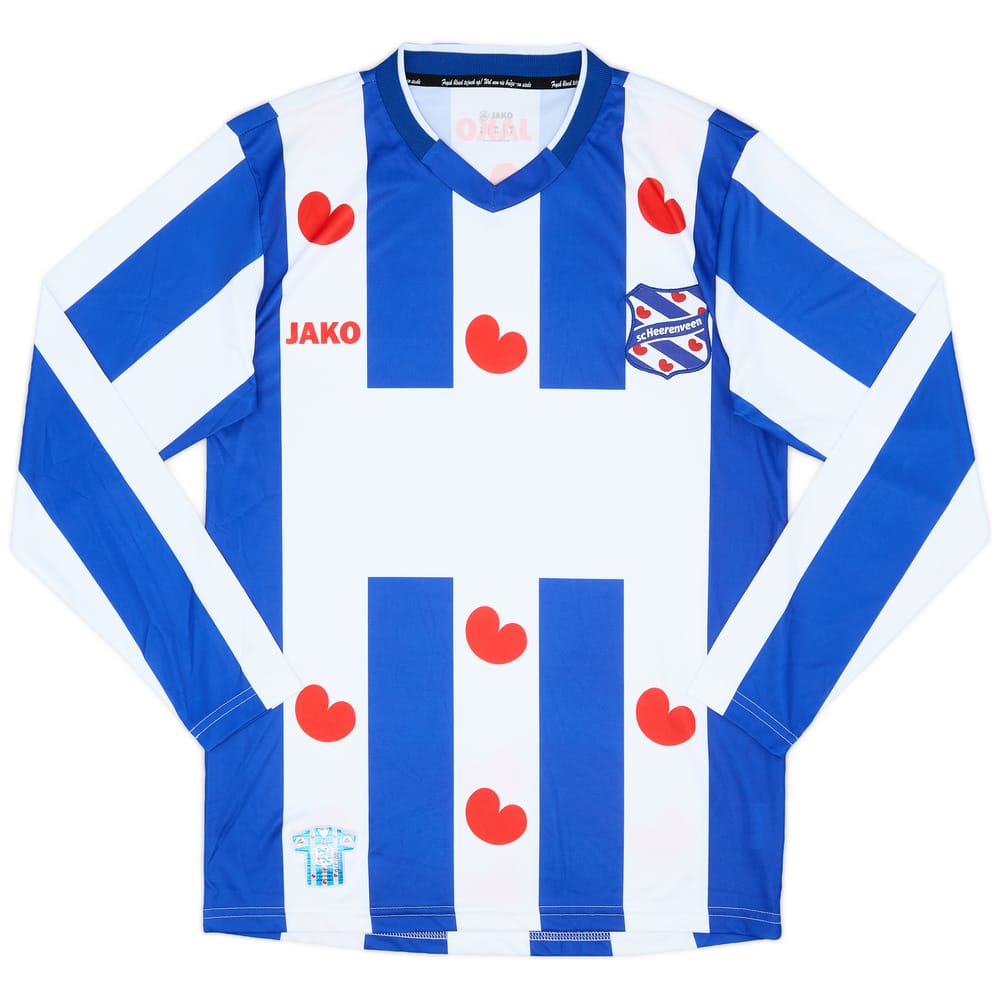 2011-12 Heerenveen Home L/S Shirt - 10/10 - (XS)