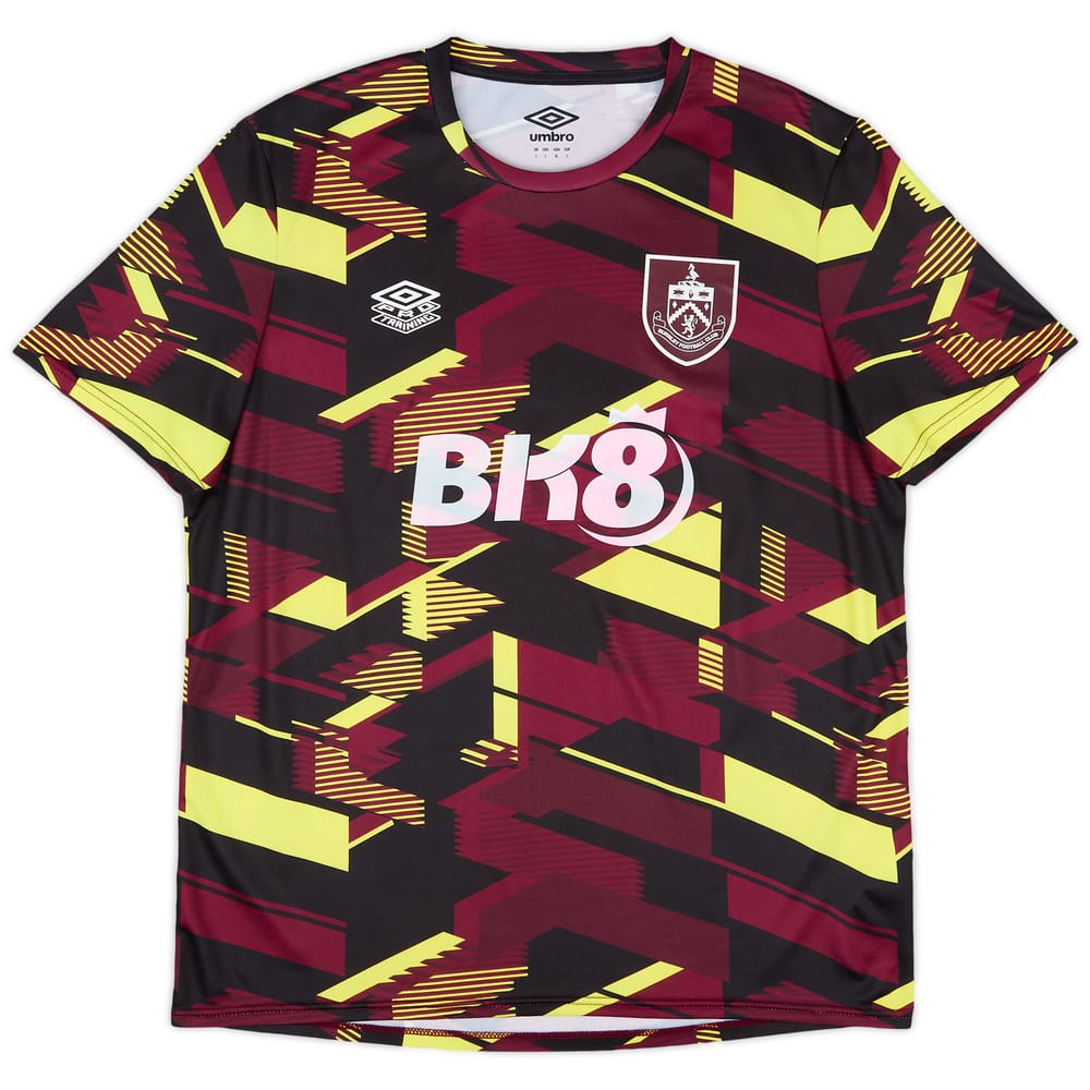 2023-24 Burnley Player Issue Pre-Match Shirt - 9/10