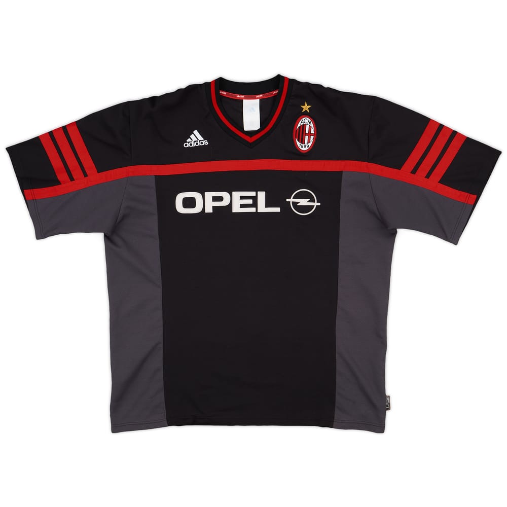 1998-99 AC Milan adidas Training Shirt - 9/10 - (L)
