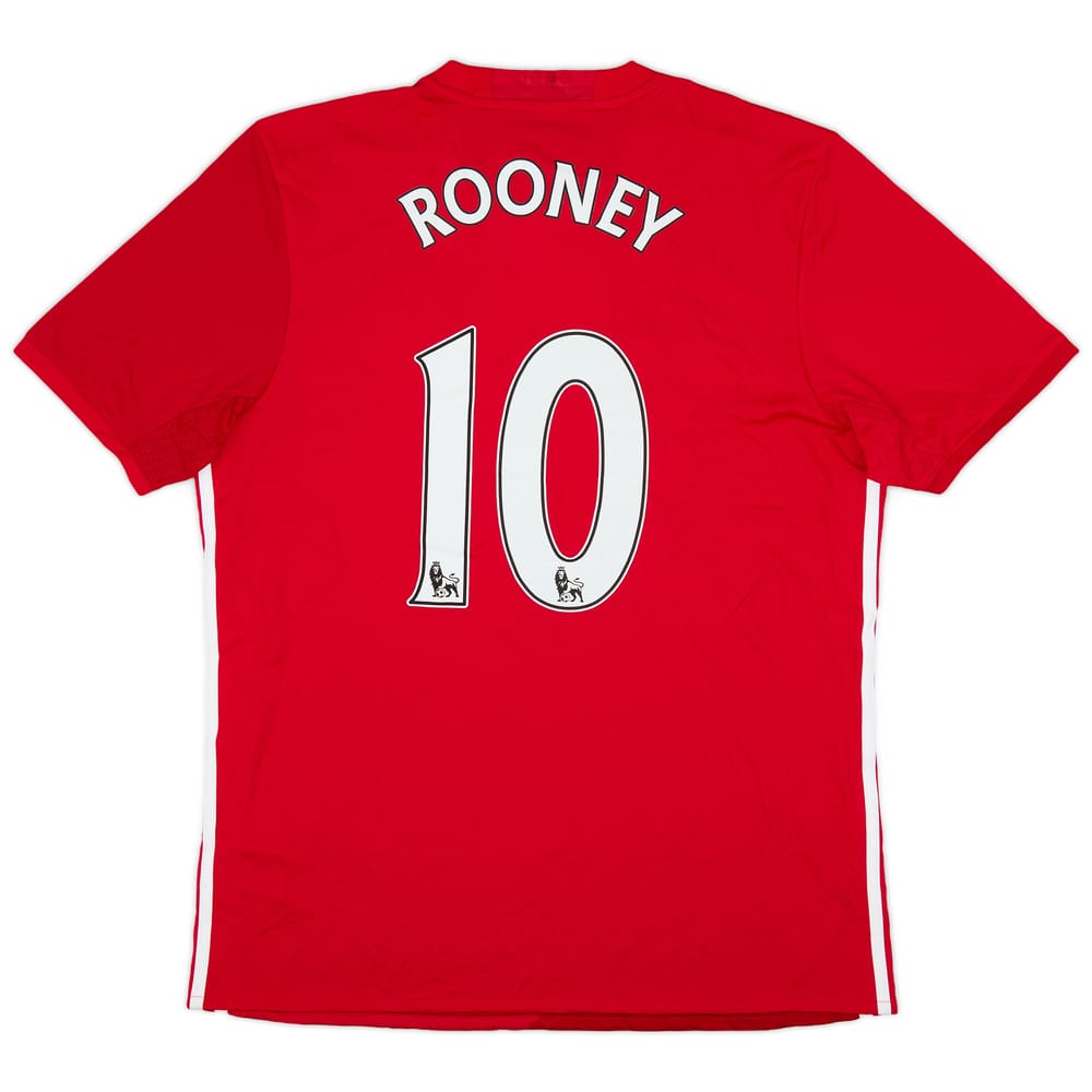 2016-17 Manchester United Home Shirt Rooney #10 (L)