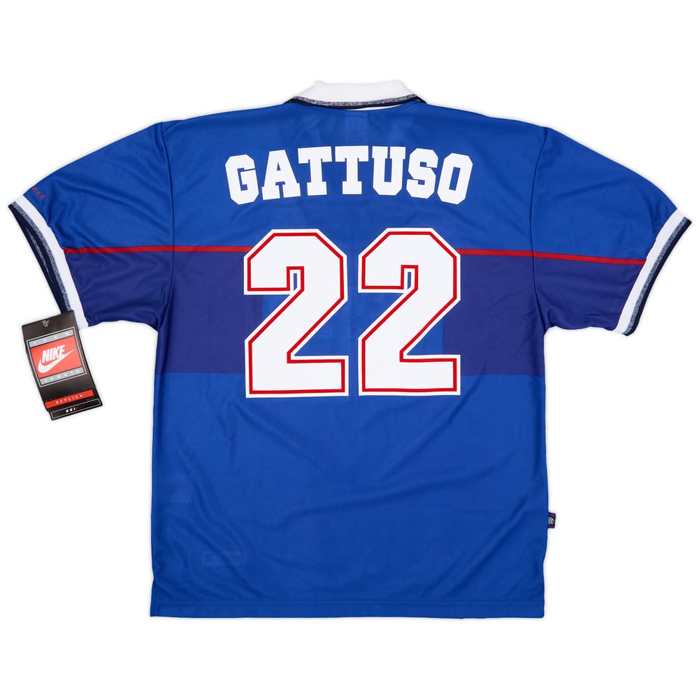1997-99 Rangers Home Shirt Gattuso #22 (L)