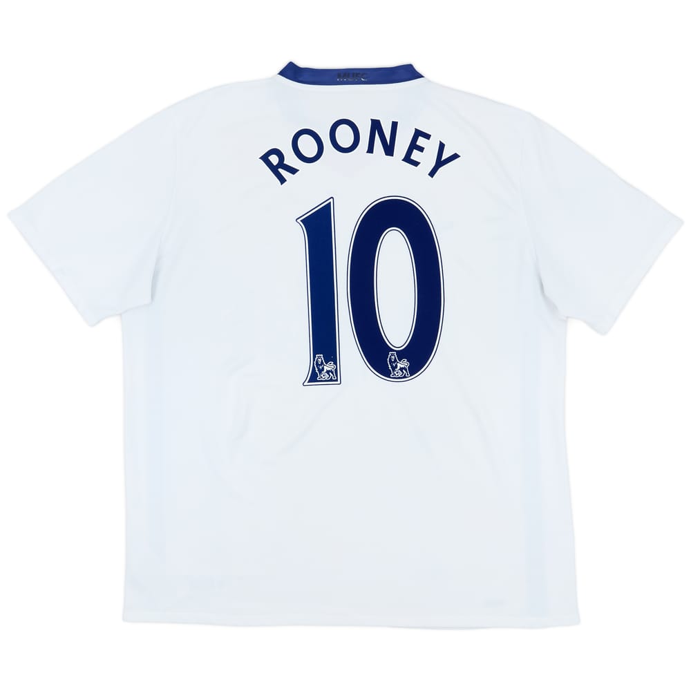 2008-10 Manchester United Away Shirt Rooney #10 - 7/10 - (XXL)