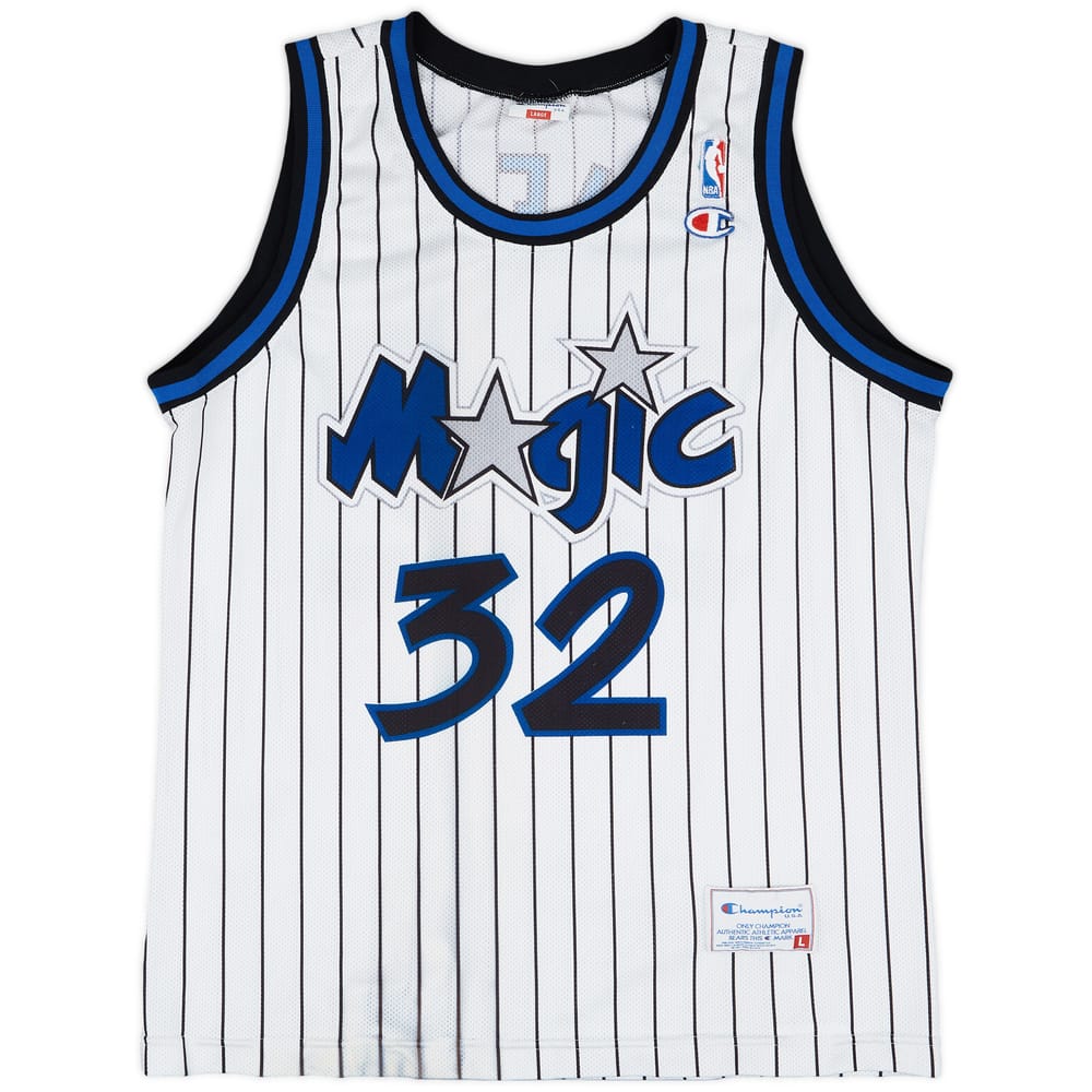 1992-96 Orlando Magic O'Neal #32 Champion Home Jersey - 7/10 - (L)