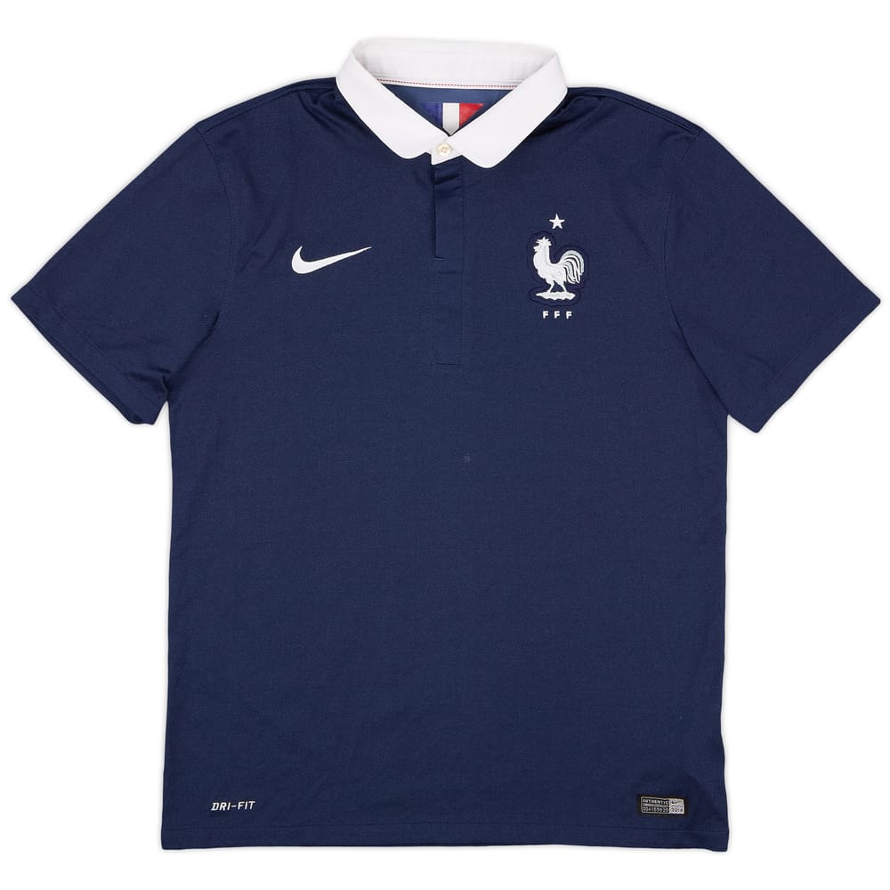 2014-15 France Home Shirt - 8/10 - (M)