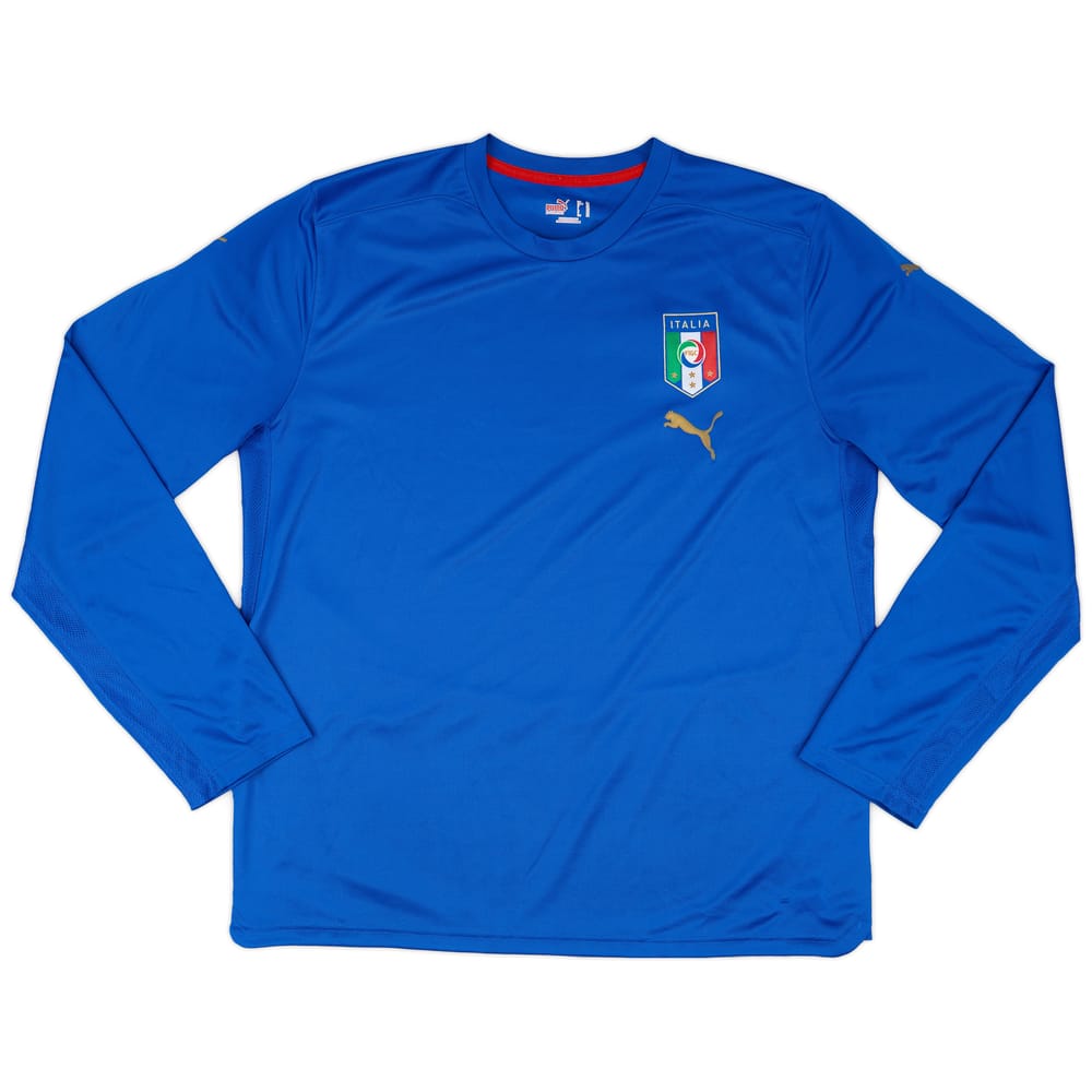 2008-10 Italy Puma Training L/S Shirt - 8/10 - (XL)
