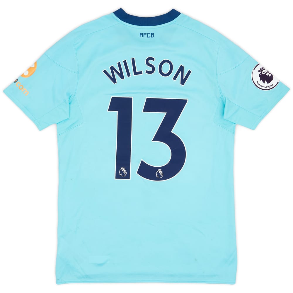 2017-18 Bournemouth Match Issue Away Shirt Wilson #13