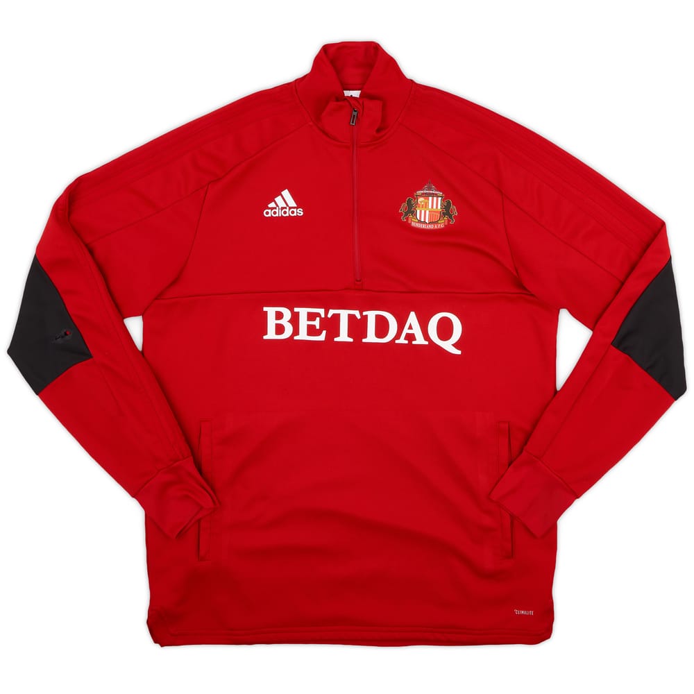 2017-18 Sunderland adidas 1/4 Zip Track Jacket - 9/10 - (L)