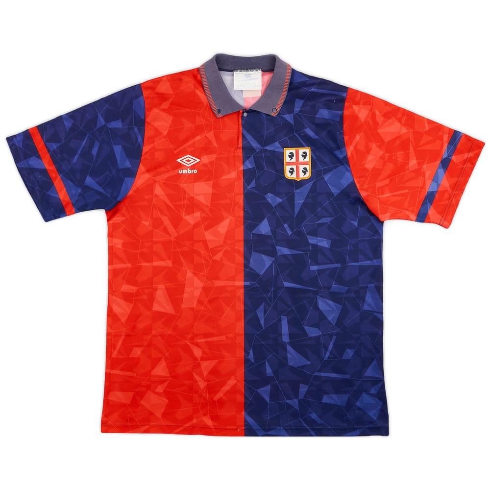 1990-93 Cagliari Home Shirt - 5/10 - (L)