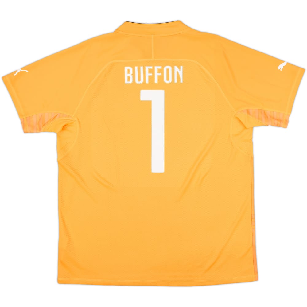 2014-15 Italy Player Issue GK S/S Shirt Buffon #1 (XXL)