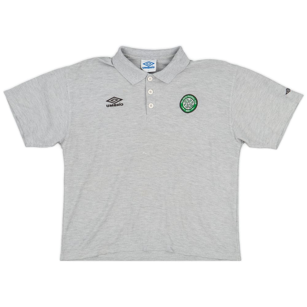 2002-03 Celtic Umbro Polo Shirt - 8/10 - (L)