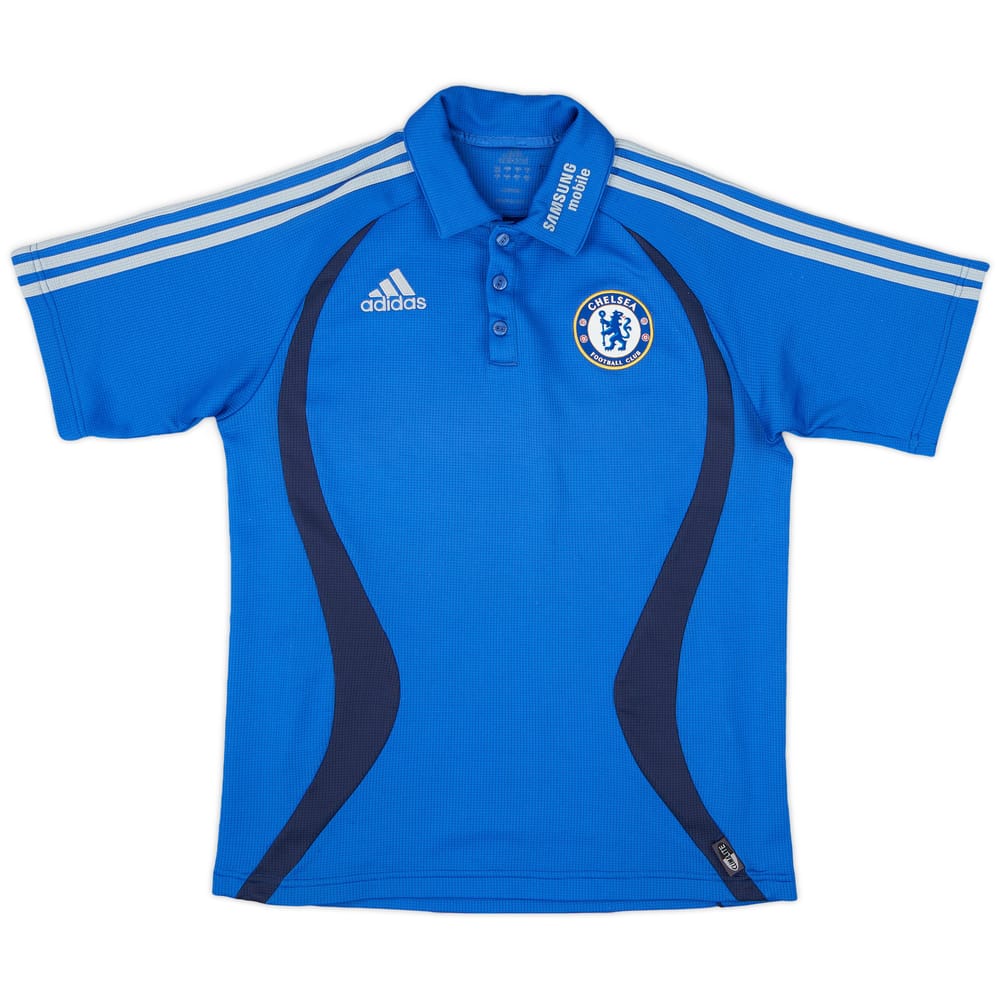 2007-08 Chelsea adidas Polo Shirt - 8/10 - (M)