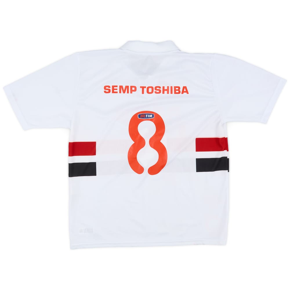 2013 Sao Paulo Home Shirt #8 - 6/10 - (XL)
