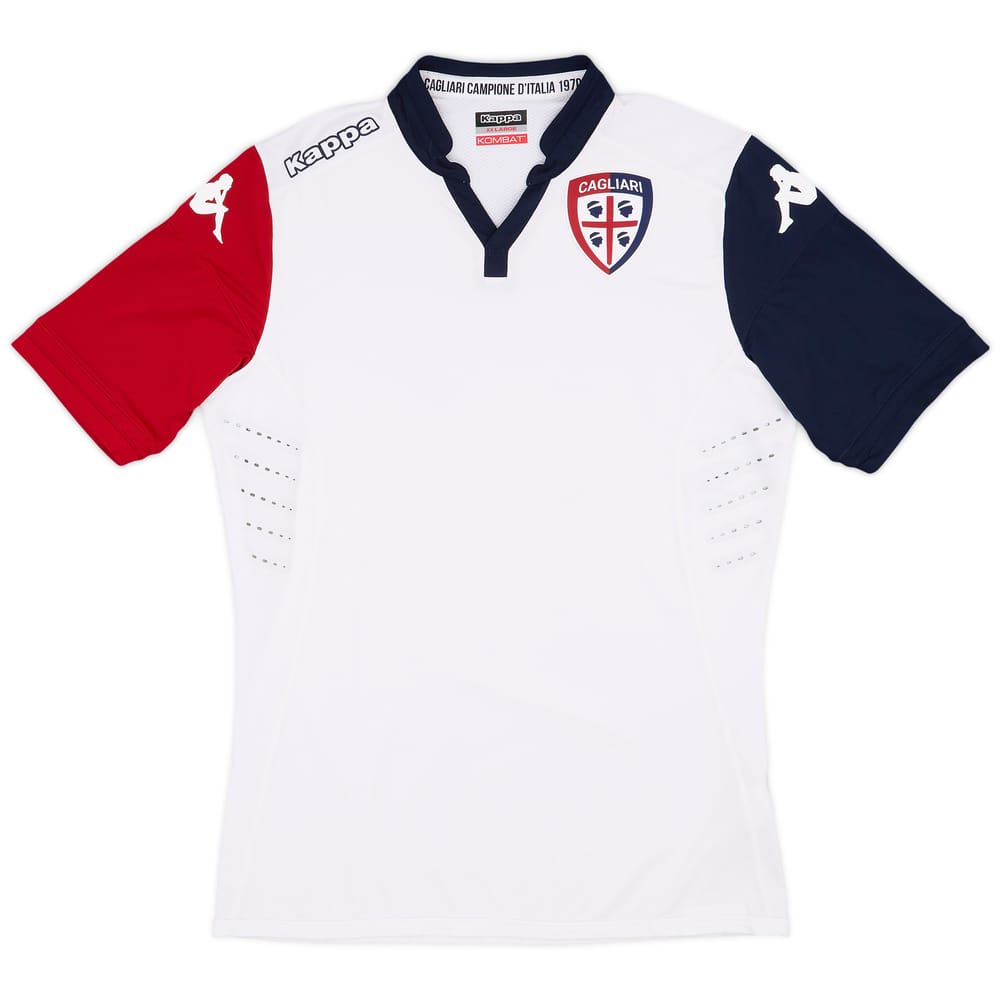 2015-16 Cagliari Kombat Away Shirt - 9/10 - (XXL)