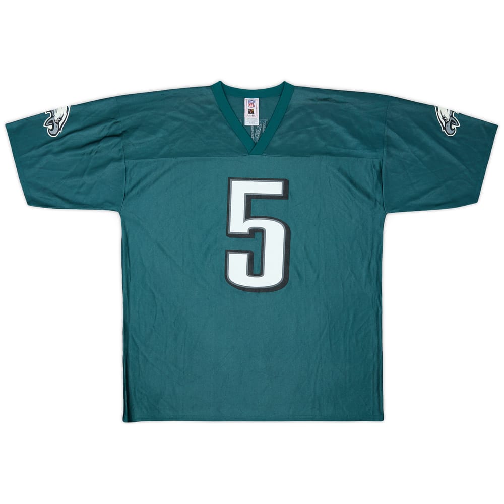 2005-06 Philadelphia Eagles McNabb #5 NFL Replica Home Jersey - 6/10 - (XL)