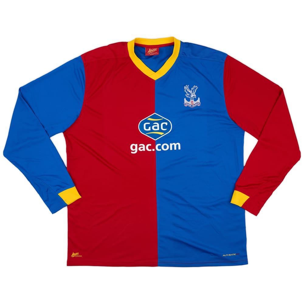 2013-14 Crystal Palace Home L/S Shirt - 8/10 - (3XL)