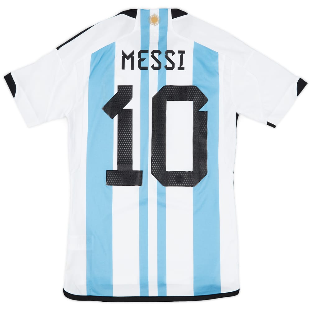 2022-23 Argentina Home Shirt Messi #10 (XS)