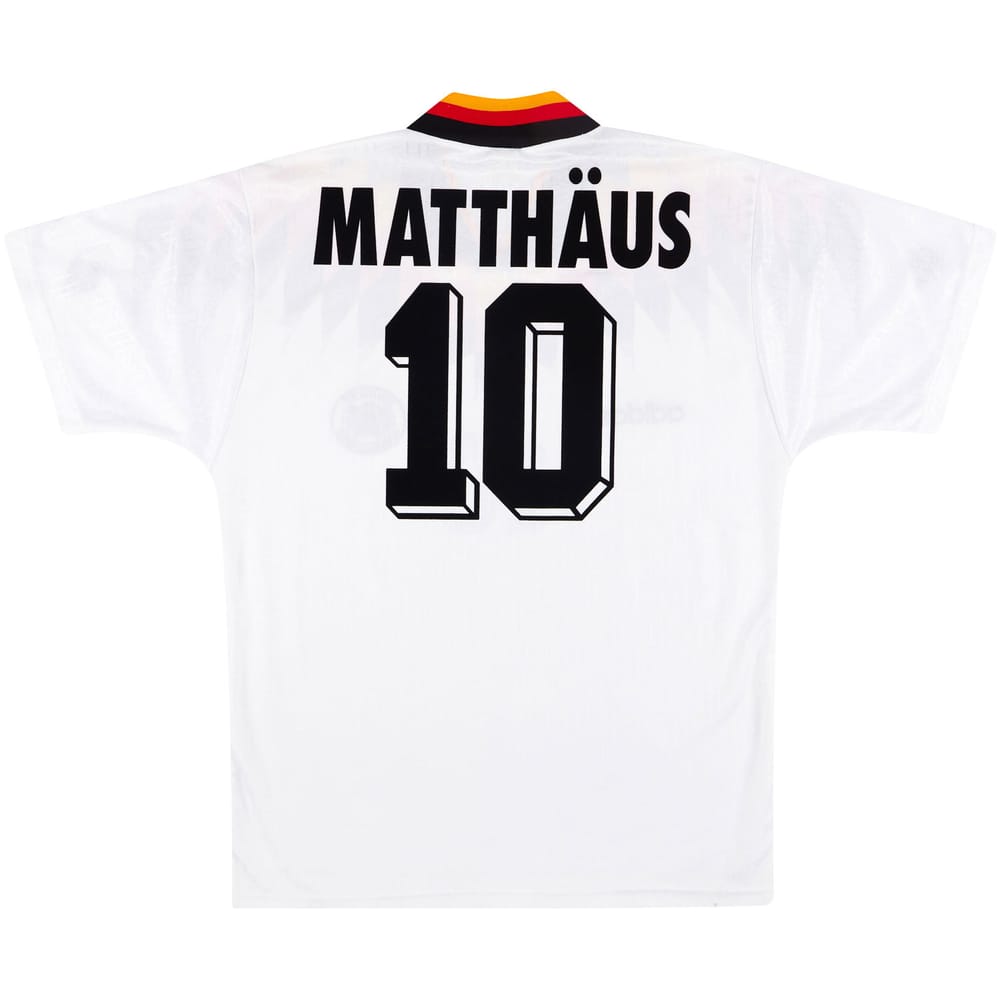 1994-96 Germany Home Shirt Matthaus #10