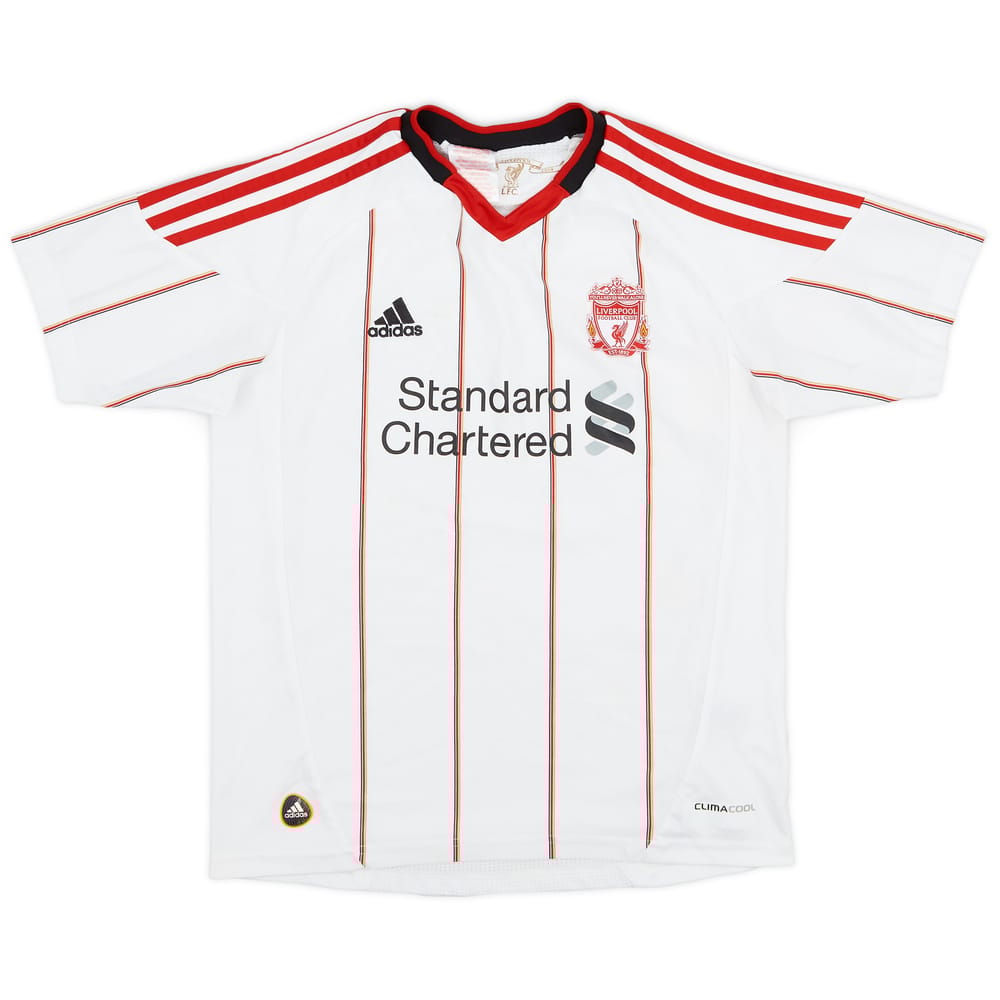 2010-11 Liverpool Away Shirt - 8/10 - (M.Boys)